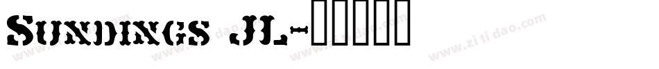 Sundings JL字体转换